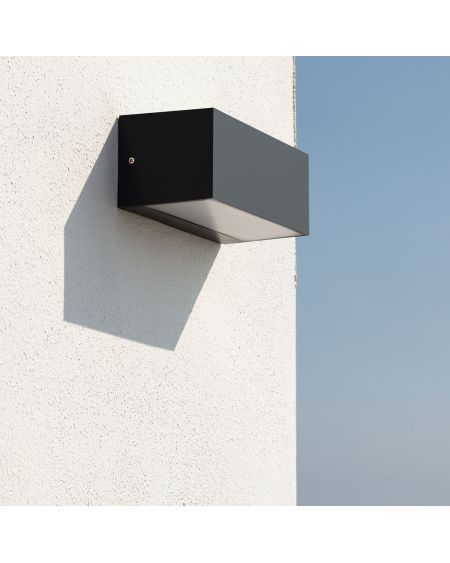 Applique Murale LED Extérieure Aluminium Gropius 18W Éclairage Double Face CCT Sélectionnable