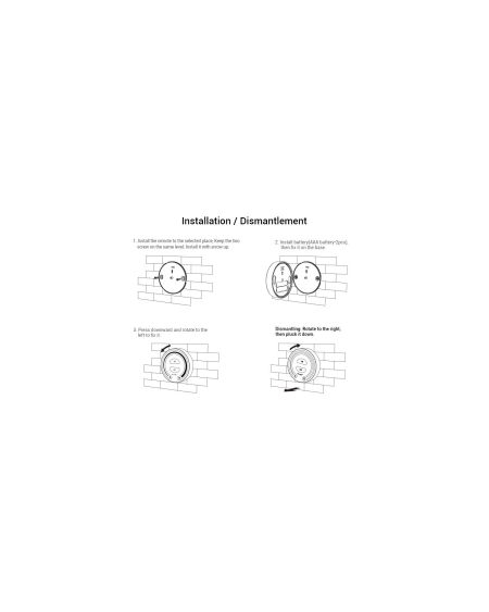 Variateur LED TRIAC + Télécommande RF Monochrome MiBoxer