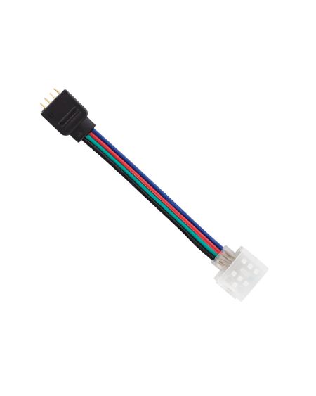 Câble Connecteur Gaine Néon LED RGB 24V DC 120LED/m