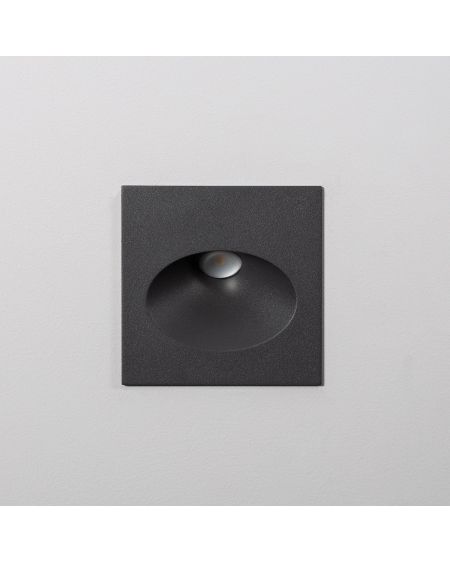 Balise Extérieure Murale LED Encastrable 2W Coney Grise