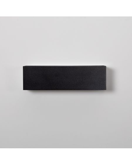 Applique Murale LED Extérieure Lena 10W Éclairage Double Face Rectangulaire Noire