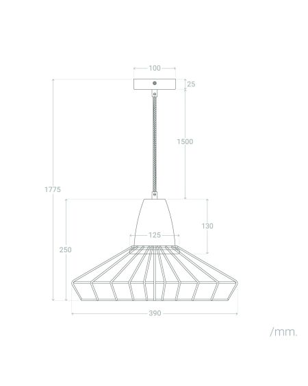 Suspension Métal Keler