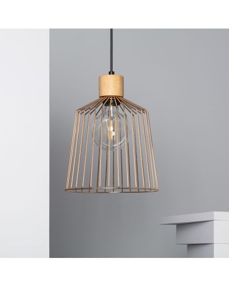 Suspension Bois et Métal Hitra