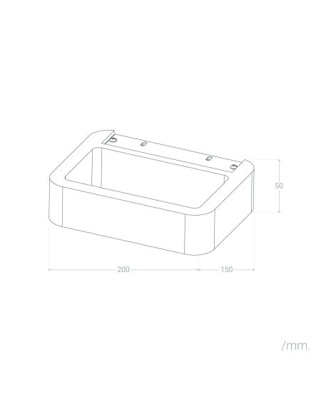 Applique Murale LED Plâtre Edison 5W