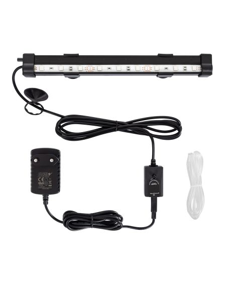 Diffuseur d'Air Aquarium avec Lumière LED RGBW 3W IP68 avec Télécommande