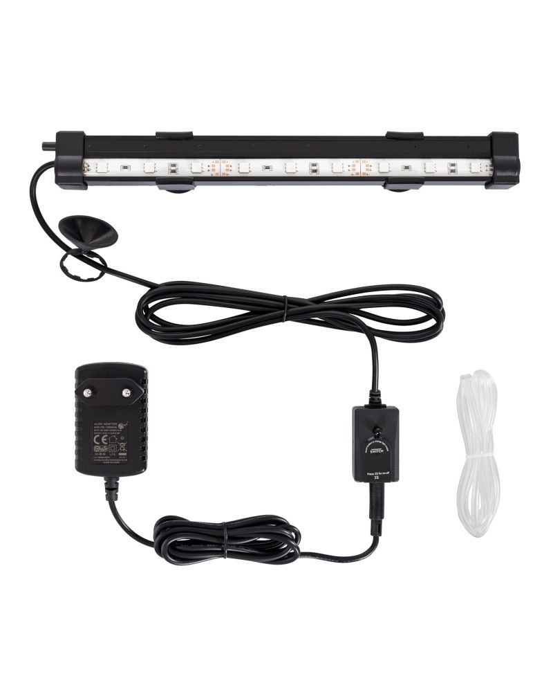 Diffuseur d'Air Aquarium avec Lumière LED RGBW 3W IP68 avec Télécommande Diffuseur d'Air Aquarium avec Lumière LED RGBW 3W IP68 avec Télécommande