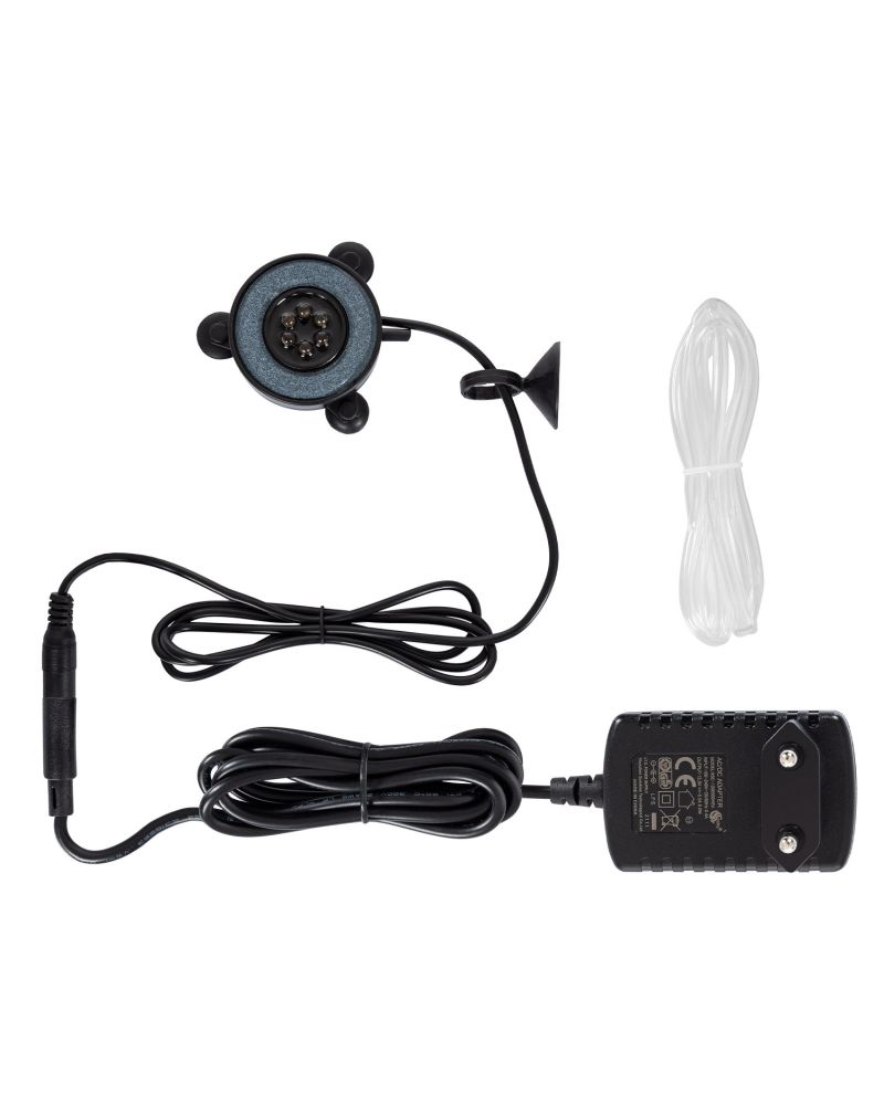 Diffuseur d'Air Aquarium avec Lumière LED RGBW 1W IP68 Diffuseur d'Air Aquarium avec Lumière LED RGBW 1W IP68