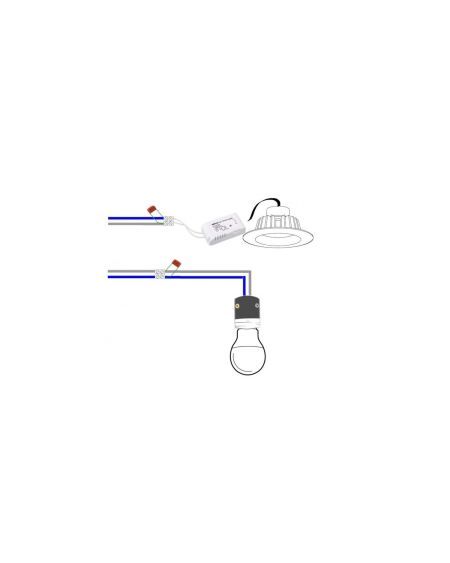 Pack 10 Condensateurs Anti-scintillement LED 0,47uF 310V AC