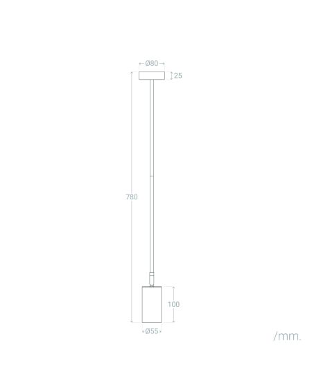 Suspension Métal Divine