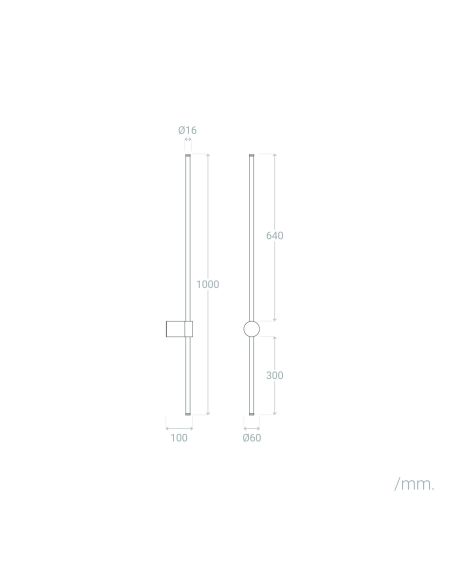 Applique Murale LED 15W Métal Big DeLux