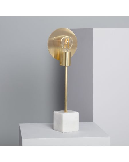 Lampe à Poser Marbre et Métal Argos