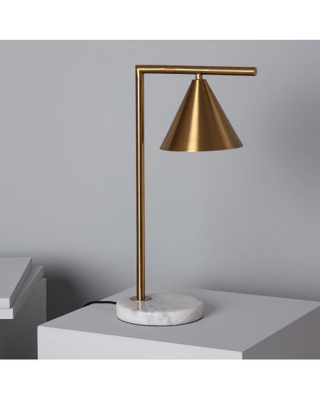 Lampe à Poser Marbre et Métal Tinos