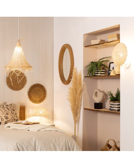 Applique Murale Rotin Salmor