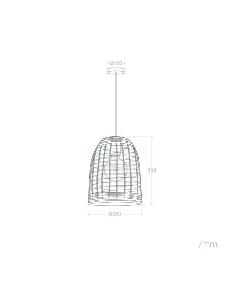 Suspension Bambou Paley