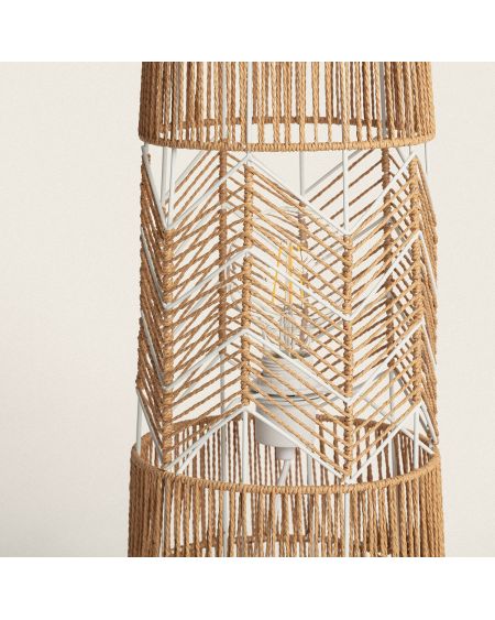 Lampadaire Papier Tressé Satie
