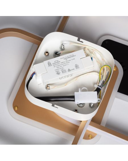 Plafonnier LED Aluminium 30W Bogart