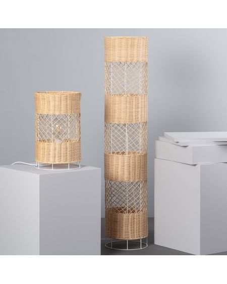Lampadaire Rotin Rubra