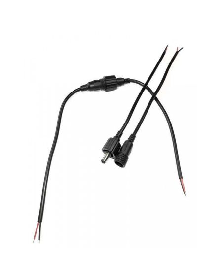 Câble de connexion Jack femelle/mâle avec filetage de Sécurité