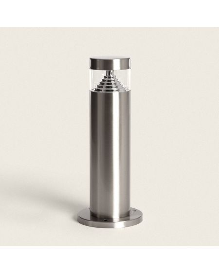 Balise LED Extérieur 5W en Saillie sur Pied 30cm Inti Inox