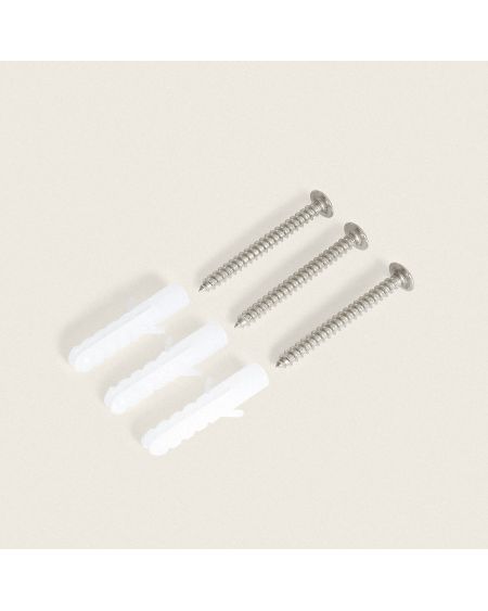 Balise LED Extérieure 5W en Saillie sur Pied 50cm Inti Inox Blanche