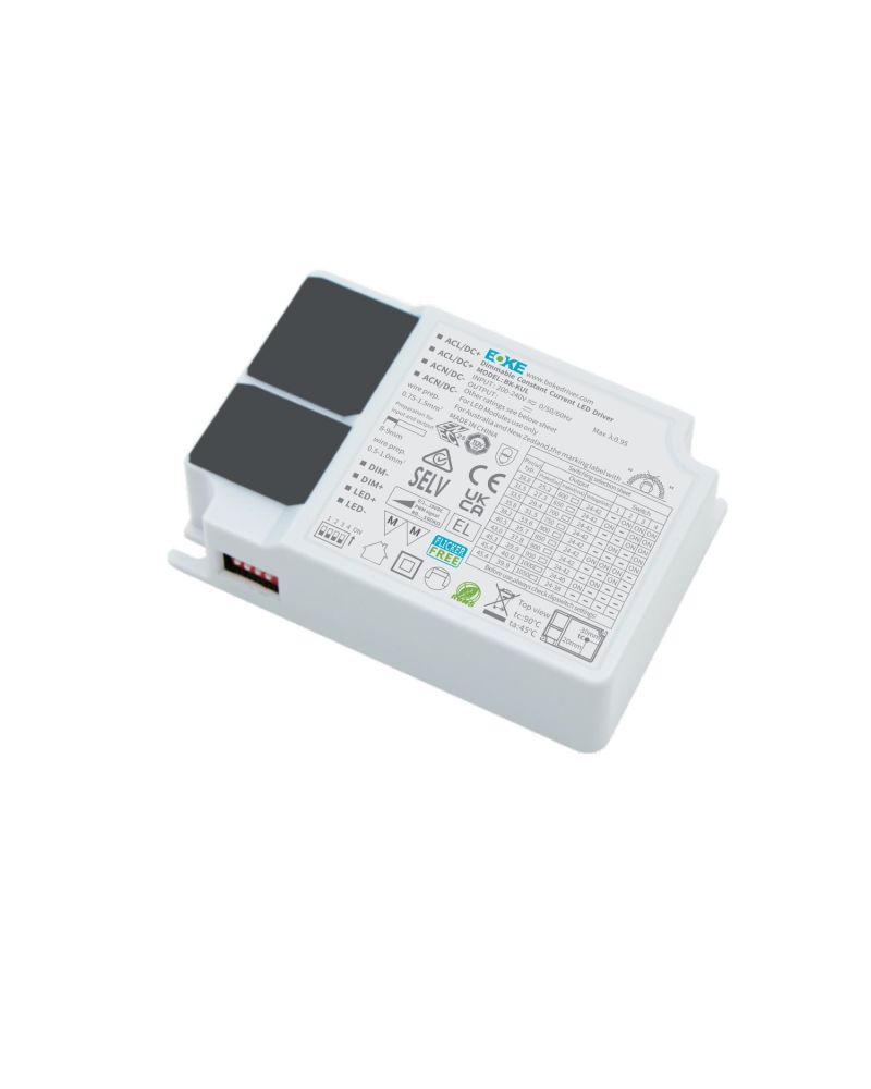 Driver BOKE Dimmable 1-10V 200-240V No Flicker Sortie 24-42V 1200-1650mA 50-63W BK-KUL060