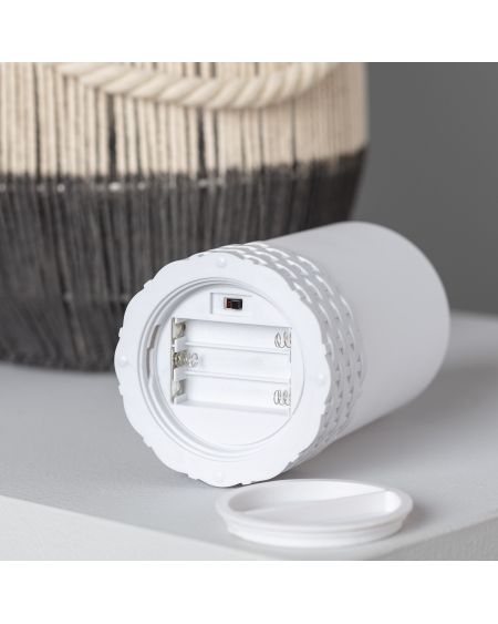 Lampe à Poser LED Portable Corde Naturelle Mero