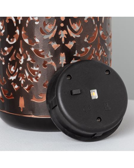 Lampe à Poser LED Solaire Portable Erté avec Batterie Rechargeable