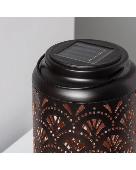 Lampe à Poser LED Solaire Portable Erté avec Batterie Rechargeable