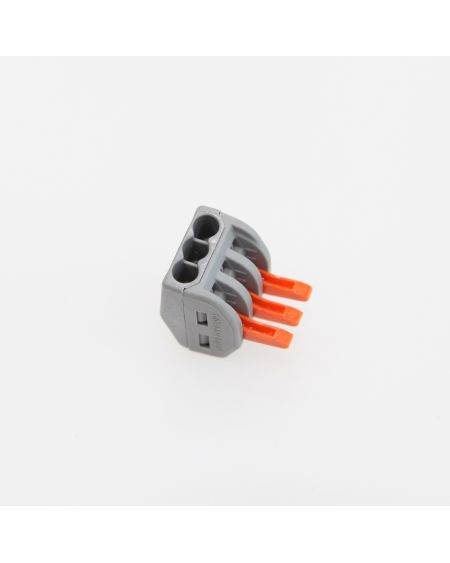 Pack 20 Connecteurs Rapides 3 Entrées PCT-213 pour Câble Électrique de 0.08-4mm²