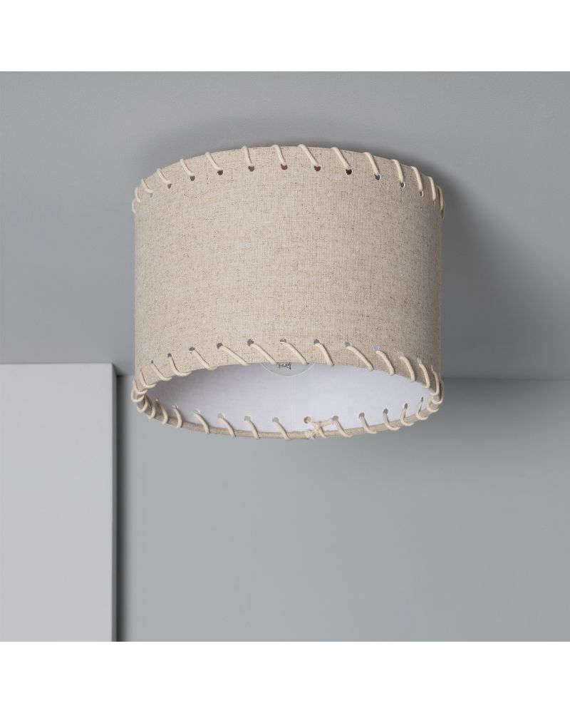 Plafonnier Rond Tissu Ø250 mm Fíbula Plafonnier Rond Tissu Ø250 mm Fíbula