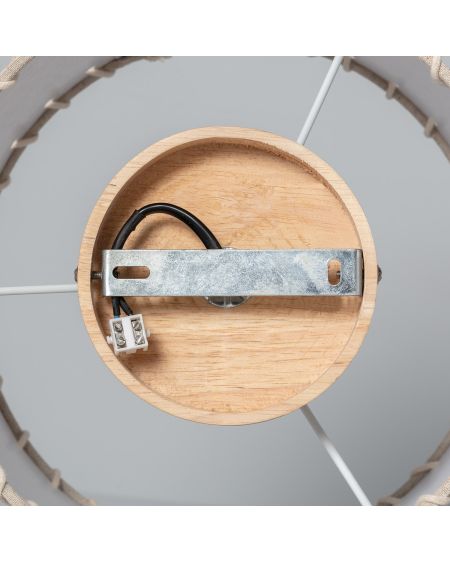 Plafonnier Rond Tissu Ø250 mm Fíbula