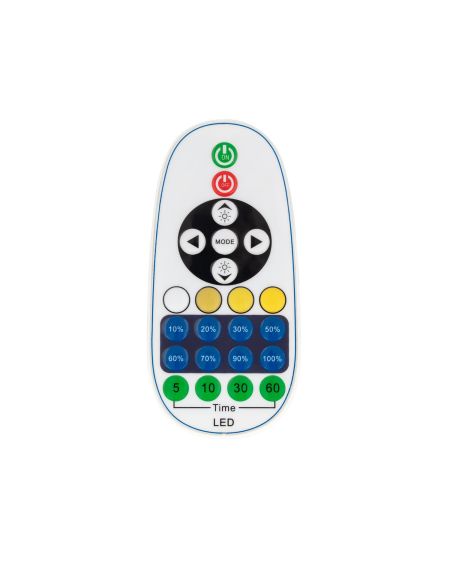 Contrôleur pour Ruban LED 220V AC 220LED/m CCT IP67 Largeur 15mm Coupe tous les 100cm avec télécommande IR 23 Touches