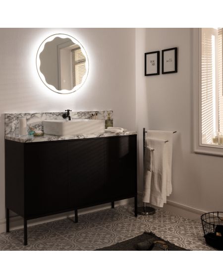 Miroir Salle de Bain avec Éclairage LED Monroe Ø60 cm
