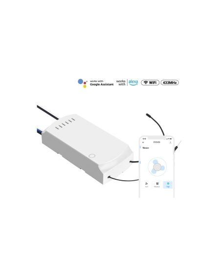Contrôleur WiFi pour Ventilateur de Plafond AC SONOFF IFAN04-H