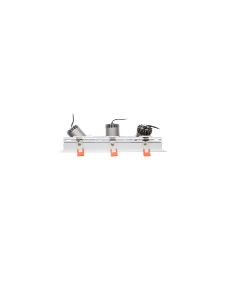Spot LED Downlight CREE-COB Madison Orientable 3x10W LIFUD (UGR 19) Coupe 295x110mm