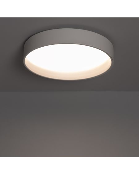Plafonnier LED Rond Métal 20W CCT Sélectionnable Broadway Ø450 mm