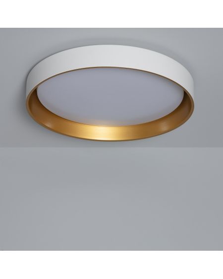 Plafonnier LED Rond Métal 30W CCT Sélectionnable Big Broadwey Ø550 mm