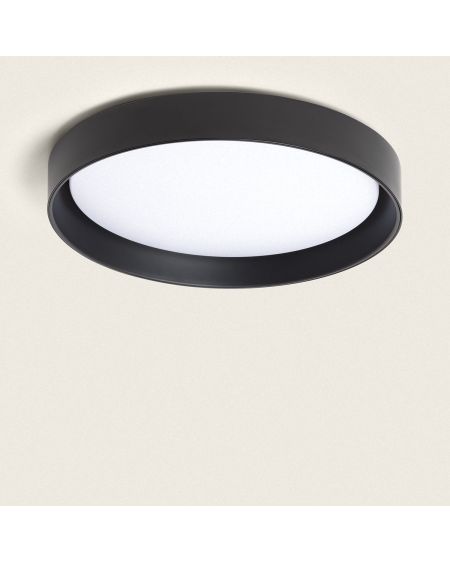 Plafonnier LED Rond Métal 30W CCT Sélectionnable Big Broadwey Ø550 mm