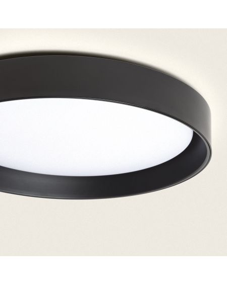 Plafonnier LED Rond Métal 30W CCT Sélectionnable Big Broadwey Ø550 mm