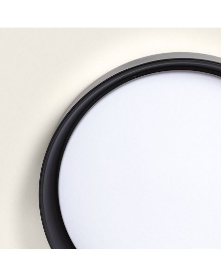 Plafonnier LED Rond Métal 30W CCT Sélectionnable Big Broadwey Ø550 mm