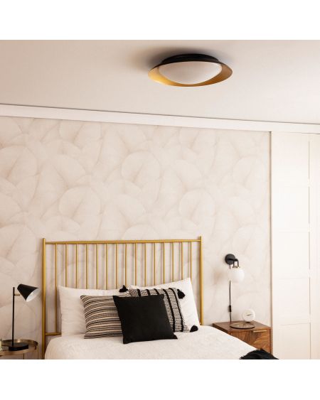 Plafonnier LED Rond Métal 30W CCT Sélectionnable Taylor Ø500 mm