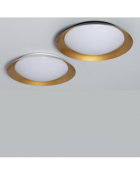 Plafonnier LED Rond Métal 30W CCT Sélectionnable Taylor Ø500 mm