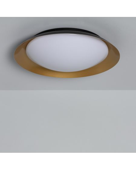 Plafonnier LED Rond Métal 30W CCT Sélectionnable Taylor Ø500 mm