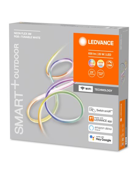 Néon Flex LED Dimmable RGBTW 20W Smart WiFi 5m LEDVANCE 4058075504806