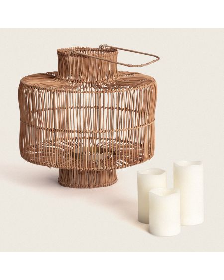 Lampe à Poser Rotin Masái