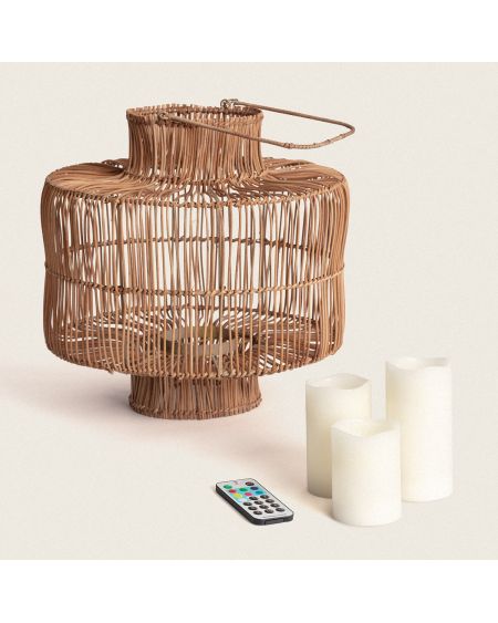 Lampe à Poser Rotin Masái