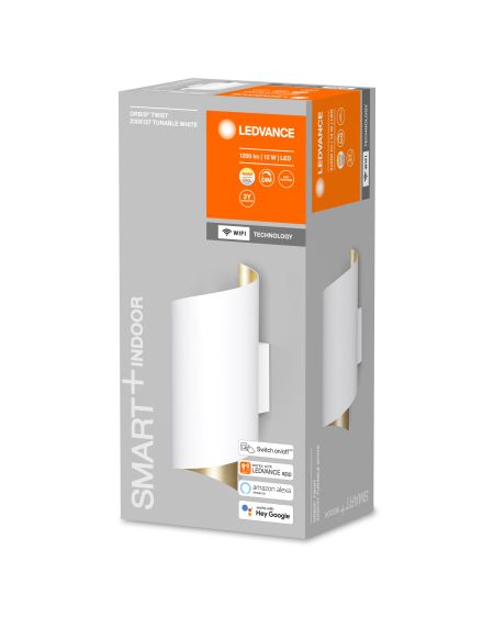 Applique Murale LED 12W Smart+ WiFi ORBIS Twist LEDVANCE 4058075574151