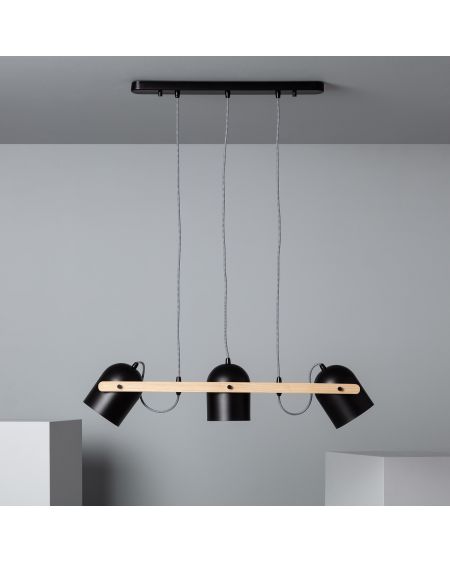Suspension Métal et Bois Klarhet
