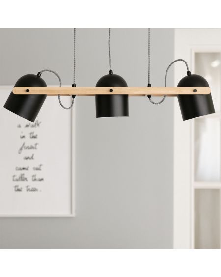 Suspension Métal et Bois Klarhet