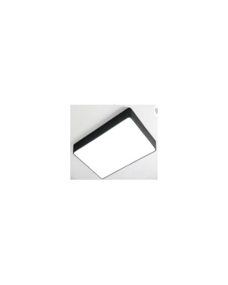 Plafonnier LED Rectangulaire Métal 40W CCT Sélectionnable Hidria 600x400 mm